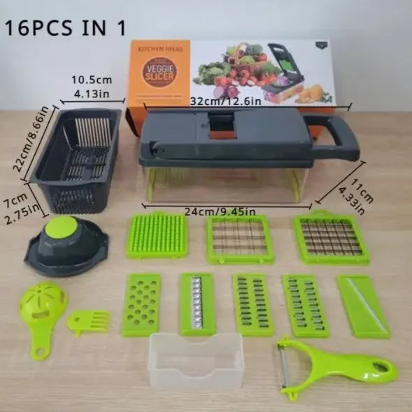 16 in 1 Vegetable and Fruit Chopper
