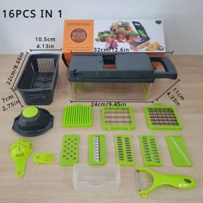 16 in 1 Vegetable and Fruit Chopper