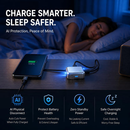 Smart Auto Disconnect Fast Charging Protector