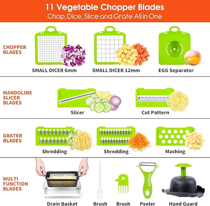 16 in 1 Vegetable and Fruit Chopper