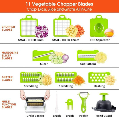 16 in 1 Vegetable and Fruit Chopper